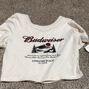 Budweiser Graphic Crop Top